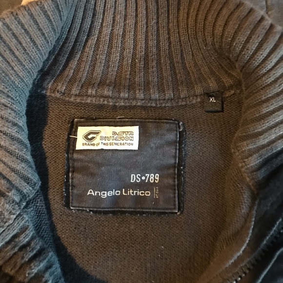 Angelo Litrico zipper sweater jacket size XL EUC - Picture 5 of 5